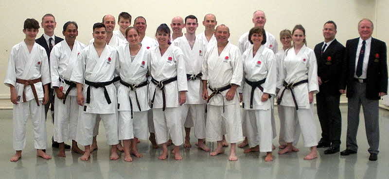 Vicky Adams' 4th Dan grading group